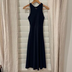 Athleta Navy Racerback Dress